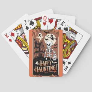 Jeu De Cartes Vintage Halloween Joyeuse Frayeur 
