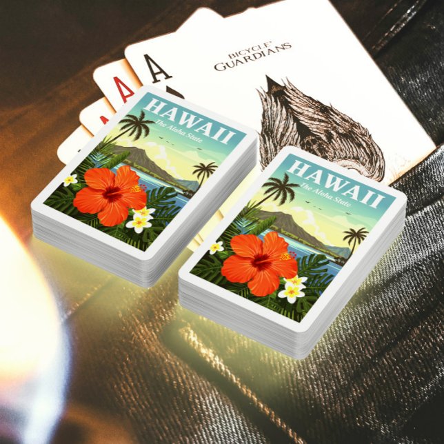 Jeu De Cartes Vintage Hawaii (Créateur téléchargé)