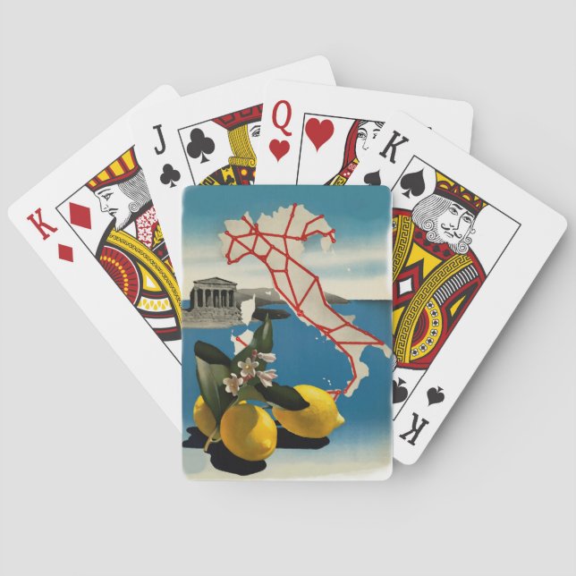 Jeu De Cartes Vintage Italie (dos)