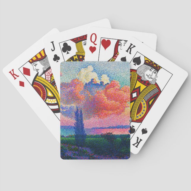 Jeu De Cartes Vintage Le nuage rose (1896) (dos)