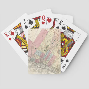 Jeu De Cartes Vintage Map of Albany