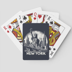 Jeu De Cartes Vintage New York
