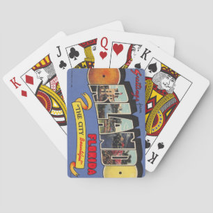 Jeu De Cartes Vintage Orlando Florida Jouer des cartes