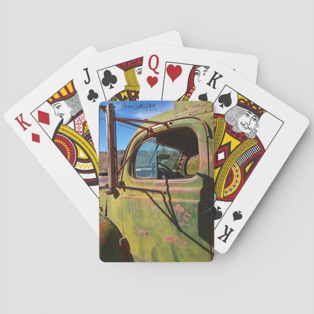 Jeu De Cartes Vintage Pick Up Truck (dos)