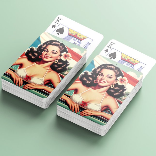 Jeu De Cartes Vintage Portoricaine (Créateur téléchargé)