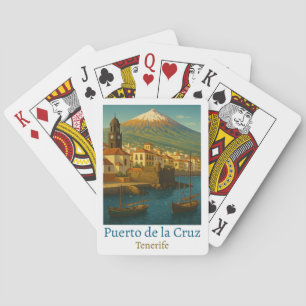 Jeu De Cartes Vintage Puerto de la Cruz Tenerife