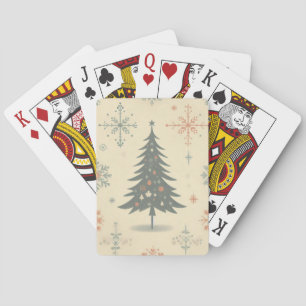 Jeu De Cartes Vintage/rétro moderne Noël/hiver