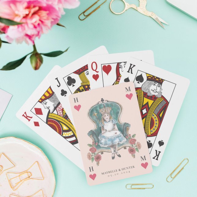 Jeu De Cartes Vintage Royal Alice au coeur du pays des merveille (Créateur téléchargé)