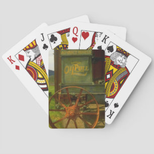 Jeu De Cartes Vintage Rumely Huile Tireur Tracteur amusant Carte