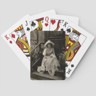 Jeu De Cartes Vintage Silent Era Thème Nouveauté Jouer des carte
