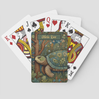 Jeu De Cartes Vintage tortue rétro bohème bohème bohème