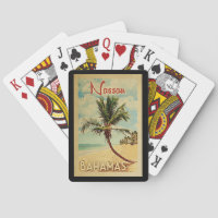 Vintage voyage Nassau Palm Tree