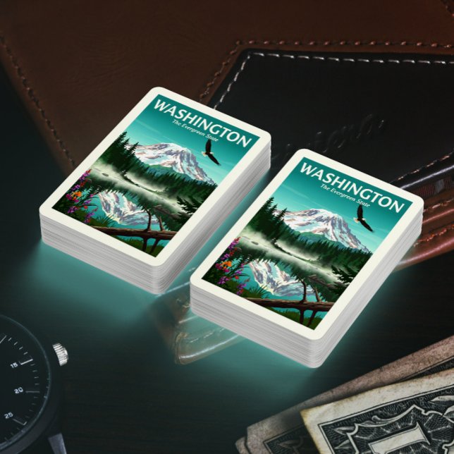 Jeu De Cartes Vintage Washington (Créateur téléchargé)