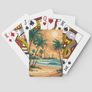 Jeu De Cartes Vintage West Palm Beach, Floride