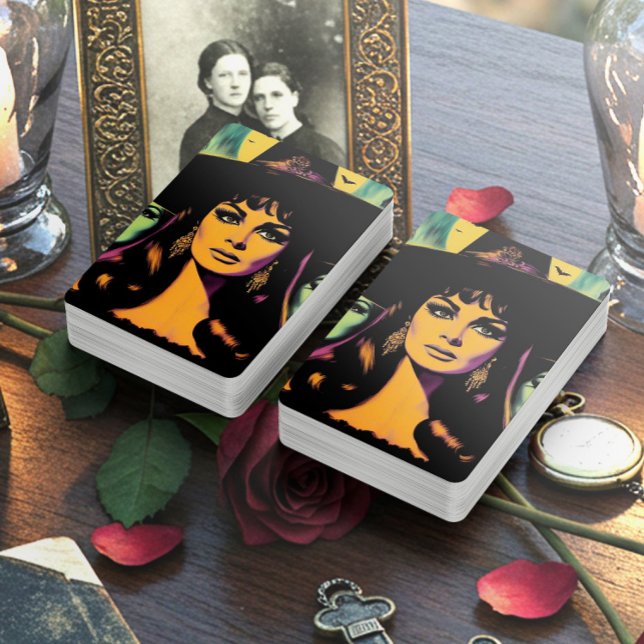 Jeu De Cartes Vintage Witch (Créateur téléchargé)
