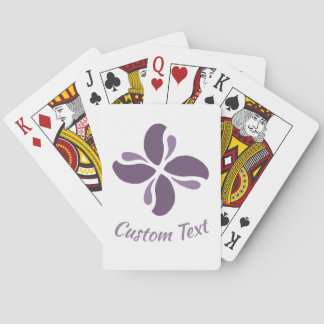Jeu De Cartes Vintage Zen Echo Baiser Lilas