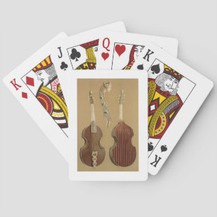 Jeu De Cartes Viola da Gamba, ou basse viole, de Joachim Tielke 