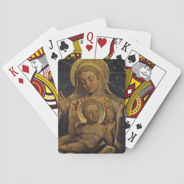 Jeu De Cartes Virgin and Child, 1825 (dos)