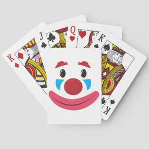 Jeu De Cartes Visage de clown