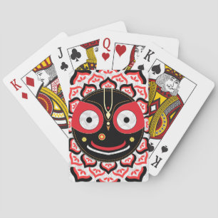 Jeu De Cartes Visage de Lord Jagannath Chakra Divinité hindoue