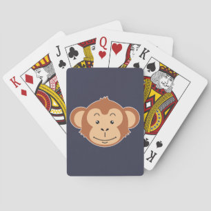 Jeu De Cartes Visage de singe