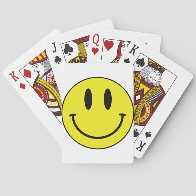 Jeu De Cartes visage souriant (dos)