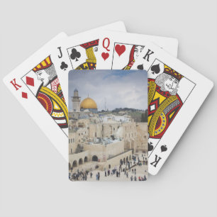 Jeu De Cartes Visiteurs, place du Mur occidental et dôme du Roch