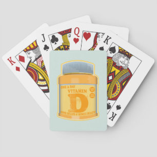 Jeu De Cartes Vitamine D capsules santé et bien-être