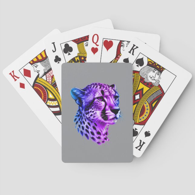 Jeu De Cartes Vitesse Néon (dos)