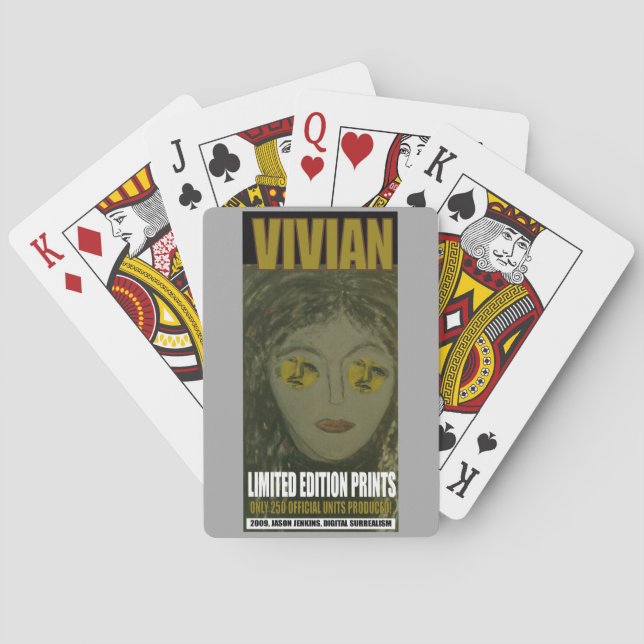 JEU DE CARTES VIVIAN LIM PRINT (dos)