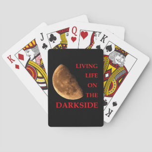 Jeu De Cartes Vivre la vie dans le noir