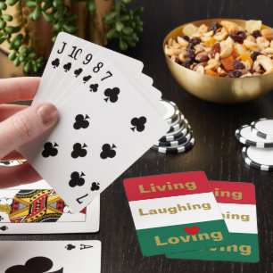Jeu De Cartes Vivre, rire, aimer