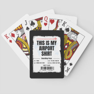 Jeu De Cartes Voici My Airport Shirt Family Travel