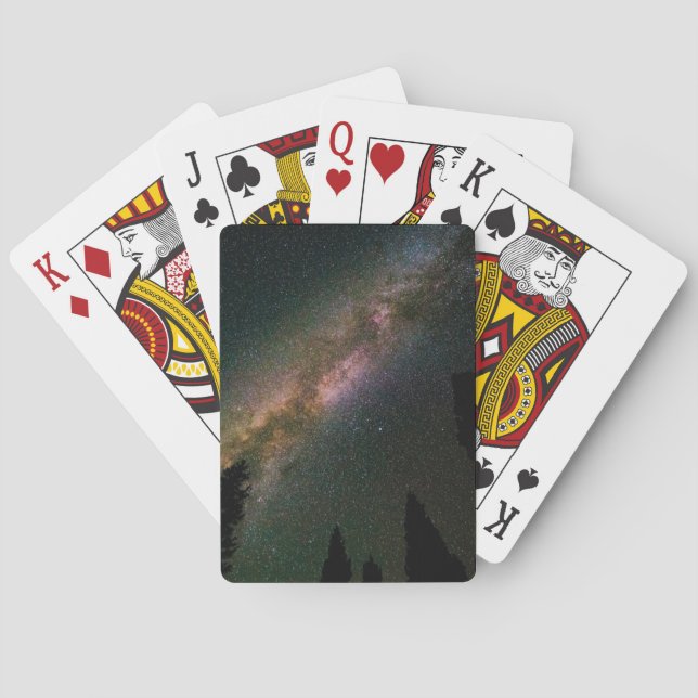 Jeu De Cartes Voie lactée au-dessus du col de Lizard Head (dos)