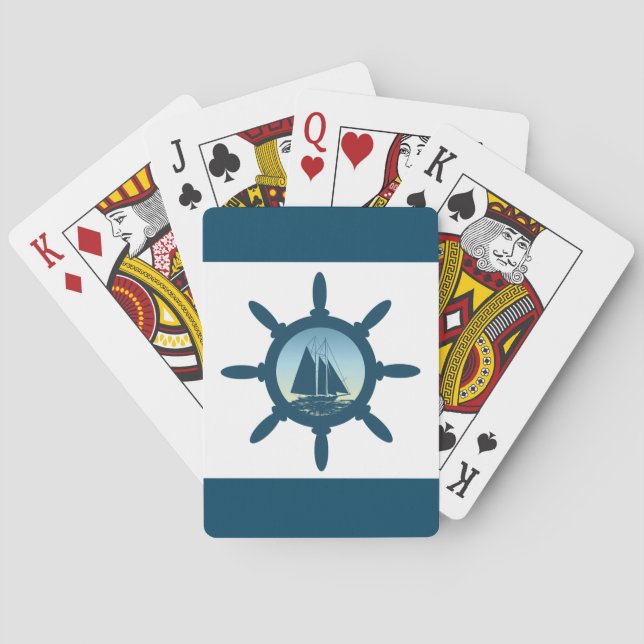 Jeu De Cartes Voile (dos)
