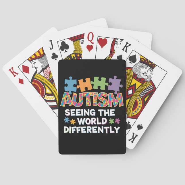 Jeu De Cartes Voir le monde différemment la Sensibilisation sur  (dos)