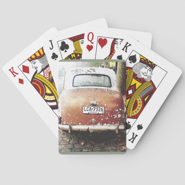 JEU DE CARTES VOITURE CLASSIQUE (dos)