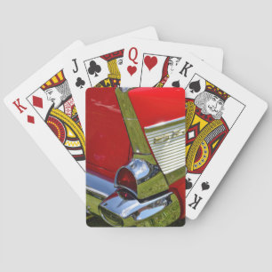 JEU DE CARTES VOITURE CLASSIQUE DES ANNÉES CINQUANTE