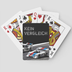 JEU DE CARTES VOITURE DE COURSE - KEIN VERGLEICH