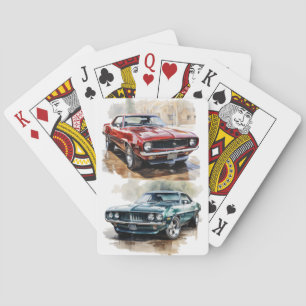 Jeu De Cartes Voiture Muscle Classique