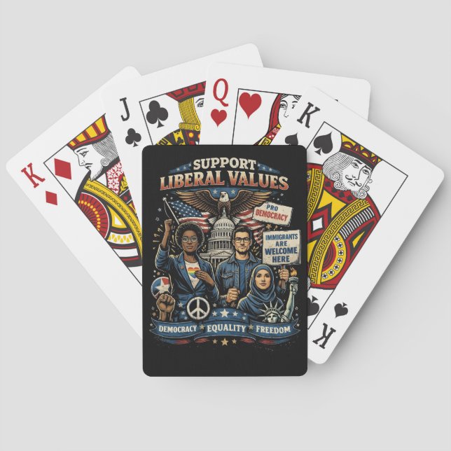 Jeu De Cartes Voix de la Liberté (dos)