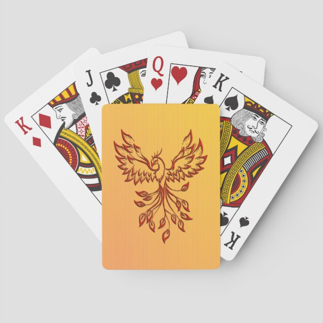 Jeu De Cartes Vol d'un Phénix (dos)