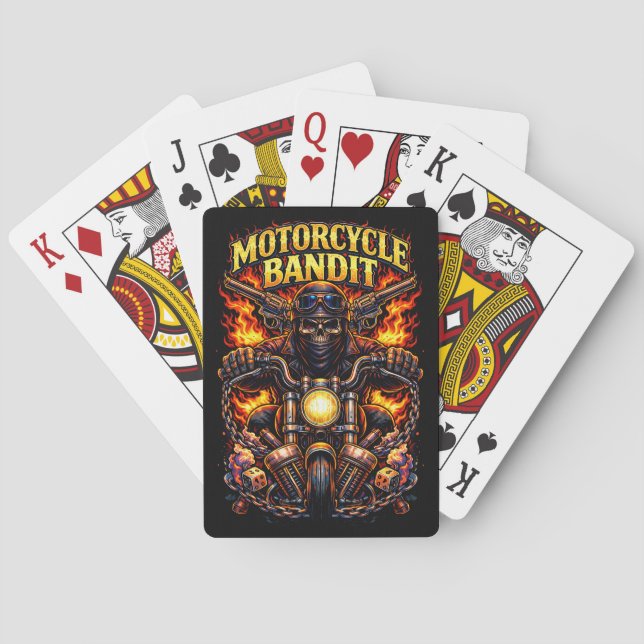 Jeu De Cartes Voleur à moto (dos)