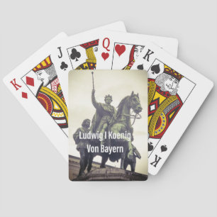 Jeu De Cartes Von Bavière de Ludwig I Koenig