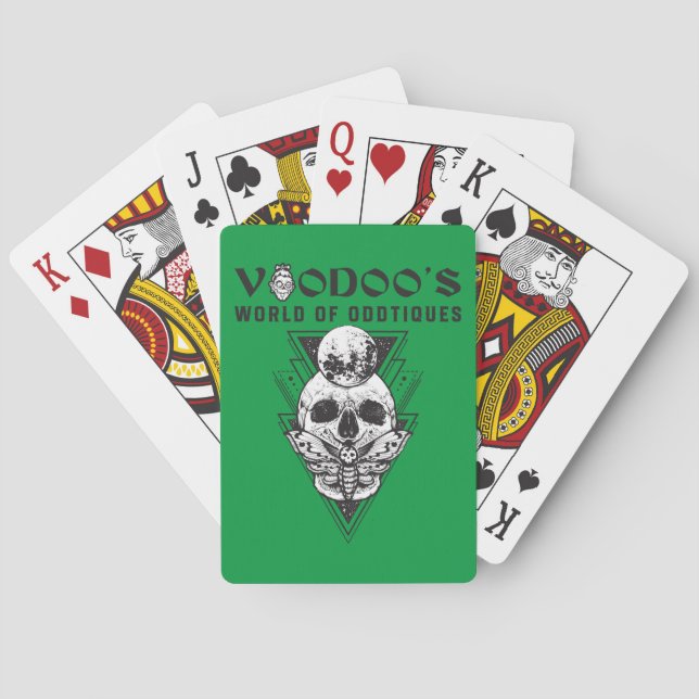 Jeu De Cartes Voodoo's World of Oddtiques Playing Cards (dos)