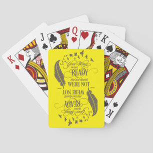 JEU DE CARTES VOS AILES ÉTAIENT PRÊTES, MAIS NOS COEURS N'ÉTAIEN