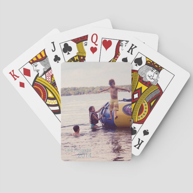 Jeu De Cartes Vos cartes de jeu faites sur commande de tisonnier (dos)