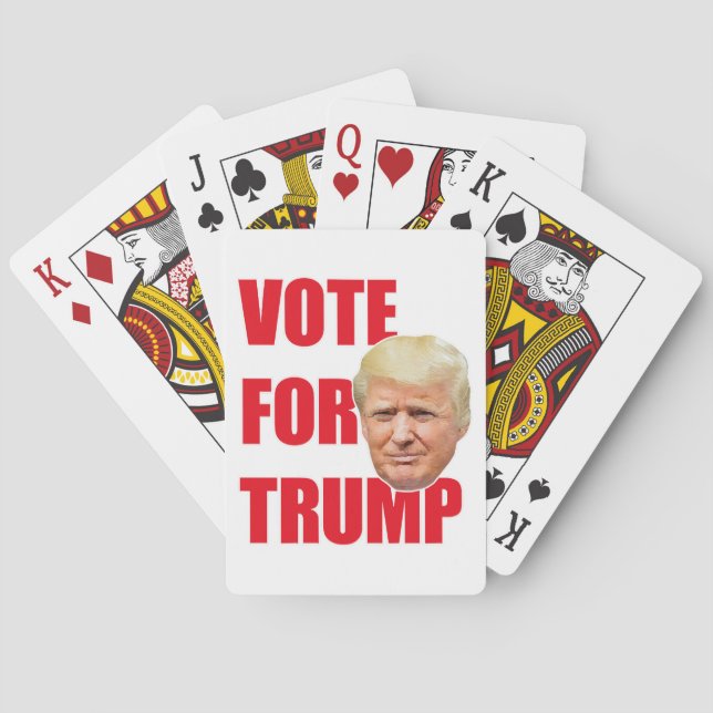 Jeu De Cartes Voter pour Trump (dos)