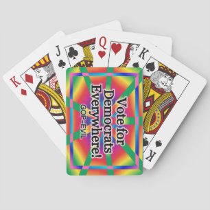 Jeu De Cartes Votez pour les démocrates partout
