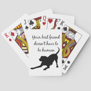 Jeu De Cartes Votre meilleur ami citation inspirante d'art de ch